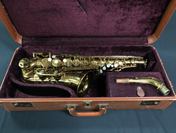 Vintage Original Lacquer Selmer Paris 5 Digit Mark VI Alto Saxophone, Serial #71926